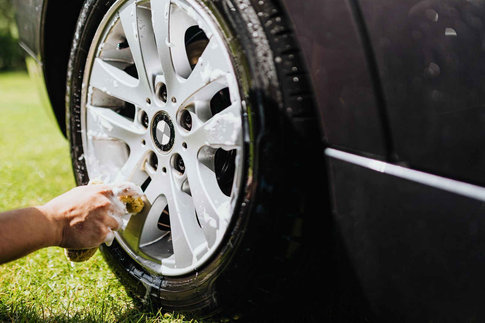 Exterior hand wash