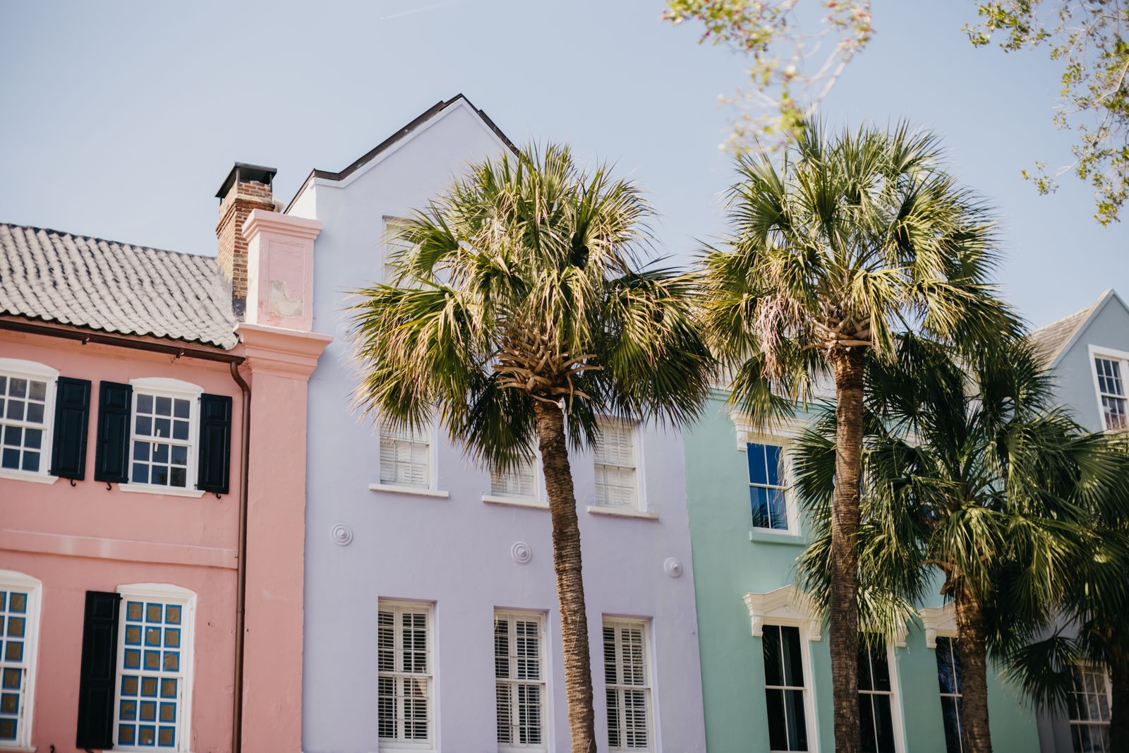 The street outside the Heritage shop on the Charleston peninsula